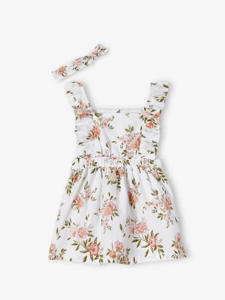 Ensemble 3 Pièces Bébé Robe, Bloomer Et Bandeau Assorti 7 Ensemble 3 Pièces Bébé Robe, Bloomer Et Bandeau Assorti – Image 5