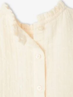 Ensemble Bébé Blouse Et Robe-tablier En Velours Côtelé -Cyrillus || PETIT BATEAU || MINNIE Soldes Boutique ensemble bebe blouse et robe tablier en velours cotele 5