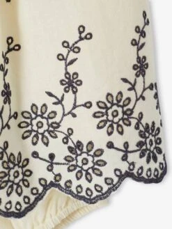 Ensemble Bébé Robe Brodée, Bloomer Et Bandeau Assorti -Cyrillus || PETIT BATEAU || MINNIE Soldes Boutique ensemble bebe robe brodee bloomer et bandeau assorti 3