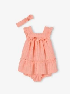 Ensemble En Broderie Anglaise Bébé Robe, Bloomer Et Bandeau -Cyrillus || PETIT BATEAU || MINNIE Soldes Boutique ensemble en broderie anglaise bebe robe bloomer et bandeau 1