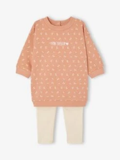 Ensemble Robe + Legging Bébé Personnalisable -Cyrillus || PETIT BATEAU || MINNIE Soldes Boutique ensemble robe legging bebe personnalisable 8