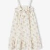Robe à Bretelles Mi-longue En Gaze De Coton Fille Détail En Broderie Anglaise 1 Robe à Bretelles Mi-longue En Gaze De Coton Fille Détail En Broderie Anglaise -Cyrillus || PETIT BATEAU || MINNIE Soldes Boutique robe a bretelles mi longue en gaze de coton fille detail en broderie anglaise