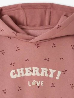 Robe à Capuche En Molleton Fille Détails Fantaisie -Cyrillus || PETIT BATEAU || MINNIE Soldes Boutique robe a capuche en molleton fille details fantaisie 4