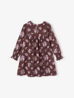 Robe à Collerette Imprimée Fleurs Fille -Cyrillus || PETIT BATEAU || MINNIE Soldes Boutique robe a collerette imprimee fleurs fille 4