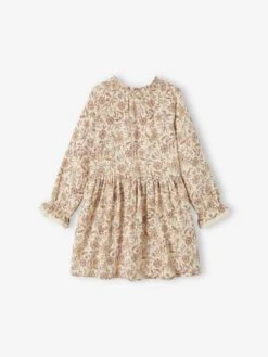 Robe à Fleurs En Gaze De Coton Fille -Cyrillus || PETIT BATEAU || MINNIE Soldes Boutique robe a fleurs en gaze de coton fille 2