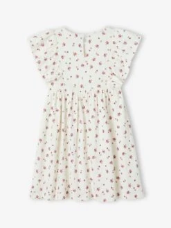 Robe à Fleurs Maille Reliéfée Fille -Cyrillus || PETIT BATEAU || MINNIE Soldes Boutique robe a fleurs maille reliefee fille 6