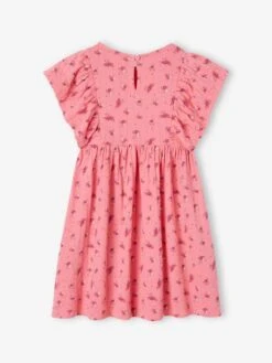 Robe à Fleurs Maille Reliéfée Fille -Cyrillus || PETIT BATEAU || MINNIE Soldes Boutique robe a fleurs maille reliefee fille 7
