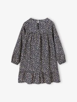 Robe à Smocks Motifs Fleurs Fille Manches Longues 12 Robe à Smocks Motifs Fleurs Fille Manches Longues -Cyrillus || PETIT BATEAU || MINNIE Soldes Boutique robe a smocks motifs fleurs fille manches longues 3