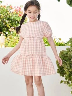 Robe à Volant Fille Manches 3/4 -Cyrillus || PETIT BATEAU || MINNIE Soldes Boutique robe a volant fille manches 34 3