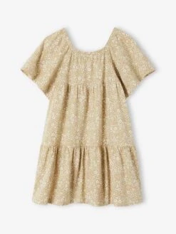 Robe à Volants Motifs Fleurs Fille -Cyrillus || PETIT BATEAU || MINNIE Soldes Boutique robe a volants motifs fleurs fille 2