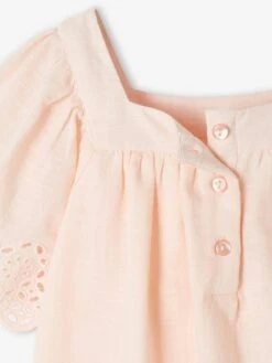 Robe Animée De Broderie Anglaise Fille Manches Papillon -Cyrillus || PETIT BATEAU || MINNIE Soldes Boutique robe animee de broderie anglaise fille manches papillon 1
