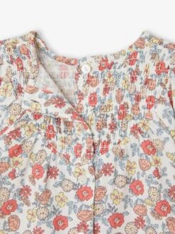 Robe Avec Smocks Bébé -Cyrillus || PETIT BATEAU || MINNIE Soldes Boutique robe avec smocks bebe 1