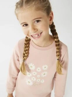 Robe Basics En Molleton Fille -Cyrillus || PETIT BATEAU || MINNIE Soldes Boutique robe basics en molleton fille 7