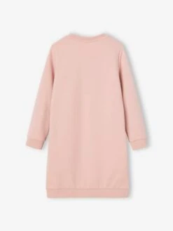 Robe Basics En Molleton Fille -Cyrillus || PETIT BATEAU || MINNIE Soldes Boutique robe basics en molleton fille 8