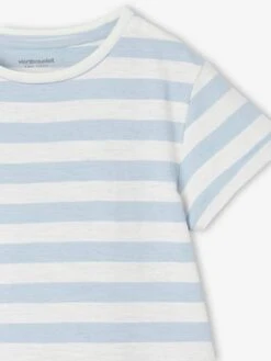 Robe Basics Imprimée Fille Manches Courtes -Cyrillus || PETIT BATEAU || MINNIE Soldes Boutique robe basics imprimee fille manches courtes 3