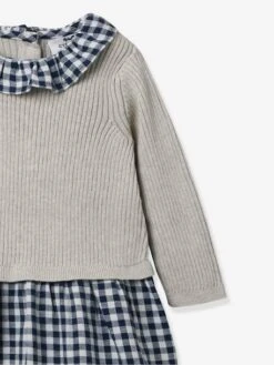 Robe Bébé Bi-matière CYRILLUS