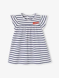 Robe Bébé En Jersey BASICS -Cyrillus || PETIT BATEAU || MINNIE Soldes Boutique robe bebe en jersey basics 3