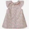 Robe Bébé En Tissu Liberty® CYRILLUS -Cyrillus || PETIT BATEAU || MINNIE Soldes Boutique robe bebe en tissu liberty cyrillus