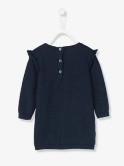 Robe Bébé En Tricot Brodé Chien -Cyrillus || PETIT BATEAU || MINNIE Soldes Boutique robe bebe en tricot brode chien 2
