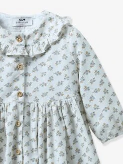 Robe Bébé En Velours Imprimé CYRILLUS -Cyrillus || PETIT BATEAU || MINNIE Soldes Boutique robe bebe en velours imprime cyrillus 2