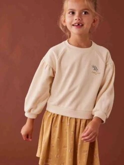 Robe Bi-matière Fille