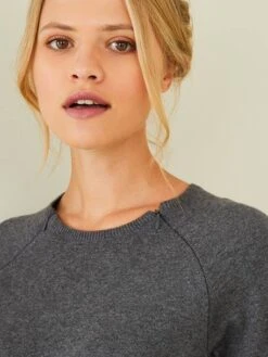 Robe Bi-matière Grossesse Et Allaitement -Cyrillus || PETIT BATEAU || MINNIE Soldes Boutique robe bi matiere grossesse et allaitement 3