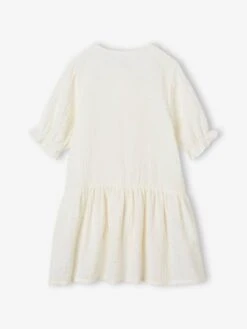 Robe Boutonnée En Gaze De Coton -Cyrillus || PETIT BATEAU || MINNIE Soldes Boutique robe boutonnee en gaze de coton 5