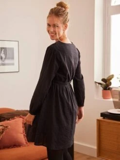 Robe Cache-coeur Grossesse Et Allaitement 12 Robe Cache-coeur Grossesse Et Allaitement -Cyrillus || PETIT BATEAU || MINNIE Soldes Boutique robe cache coeur grossesse et allaitement 3