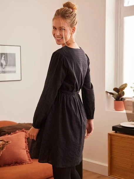 Robe Cache-coeur Grossesse Et Allaitement 6 Robe Cache-coeur Grossesse Et Allaitement – Image 4