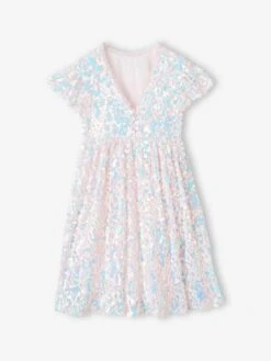 Robe Cérémonie à Sequins Fille -Cyrillus || PETIT BATEAU || MINNIE Soldes Boutique robe ceremonie a sequins fille 3
