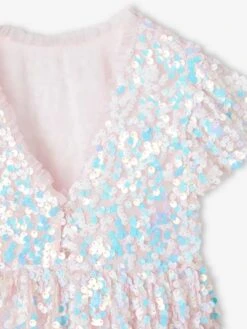 Robe Cérémonie à Sequins Fille -Cyrillus || PETIT BATEAU || MINNIE Soldes Boutique robe ceremonie a sequins fille 5