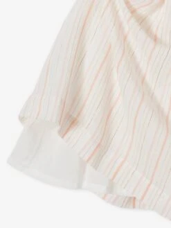 Robe Cérémonie Rayée Fil Brillant Fille -Cyrillus || PETIT BATEAU || MINNIE Soldes Boutique robe ceremonie rayee fil brillant fille 6