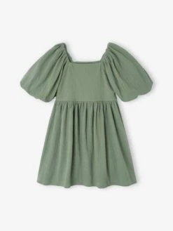 Robe Cérémonie Smocks Au Dos Fille En Tissu Reliéfé -Cyrillus || PETIT BATEAU || MINNIE Soldes Boutique robe ceremonie smocks au dos fille en tissu reliefe 6