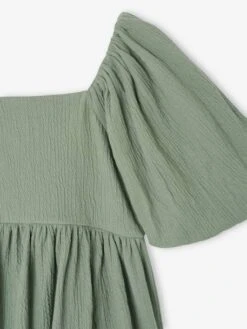 Robe Cérémonie Smocks Au Dos Fille En Tissu Reliéfé -Cyrillus || PETIT BATEAU || MINNIE Soldes Boutique robe ceremonie smocks au dos fille en tissu reliefe 7