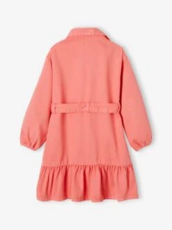 Robe Chemise à Volants Fille -Cyrillus || PETIT BATEAU || MINNIE Soldes Boutique robe chemise a volants fille 3