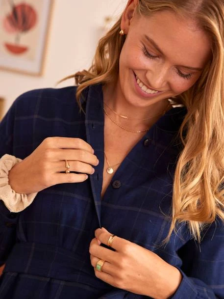 Robe-chemisier Carreaux Courte Grossesse Et Allaitement 3 Robe-chemisier Carreaux Courte Grossesse Et Allaitement