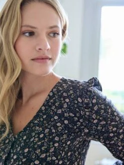 Robe Courte Gaze De Coton Grossesse Et Allaitement -Cyrillus || PETIT BATEAU || MINNIE Soldes Boutique robe courte gaze de coton grossesse et allaitement 3