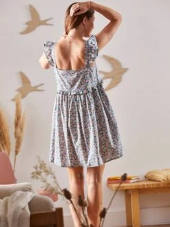 Robe Courte Voile De Coton Grossesse Et Allaitement 17 Robe Courte Voile De Coton Grossesse Et Allaitement -Cyrillus || PETIT BATEAU || MINNIE Soldes Boutique robe courte voile de coton grossesse et allaitement 6