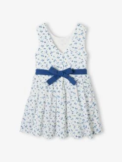 Robe De Cérémonie à Fleurs Et Plumetis Fille Ceinture Nouée Au Dos 16 Robe De Cérémonie à Fleurs Et Plumetis Fille Ceinture Nouée Au Dos -Cyrillus || PETIT BATEAU || MINNIE Soldes Boutique robe de ceremonie a fleurs et plumetis fille ceinture nouee au dos 5
