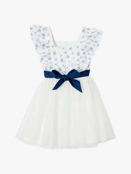 Robe De Cérémonie à Volants Fille 4 Robe De Cérémonie à Volants Fille – Image 2