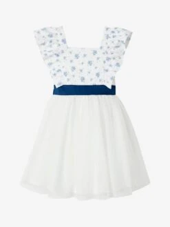 Robe De Cérémonie à Volants Fille 14 Robe De Cérémonie à Volants Fille -Cyrillus || PETIT BATEAU || MINNIE Soldes Boutique robe de ceremonie a volants fille 3