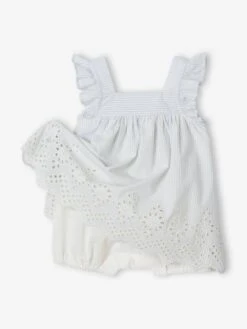 Robe De Cérémonie Bébé Avec Body -Cyrillus || PETIT BATEAU || MINNIE Soldes Boutique robe de ceremonie bebe avec body 6