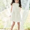 Robe De Cérémonie Brodée Fille -Cyrillus || PETIT BATEAU || MINNIE Soldes Boutique robe de ceremonie brodee fille
