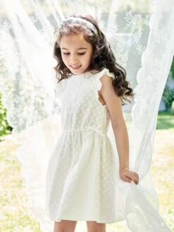 Robe De Cérémonie Brodée Fille 13 Robe De Cérémonie Brodée Fille -Cyrillus || PETIT BATEAU || MINNIE Soldes Boutique robe de ceremonie brodee fille 2