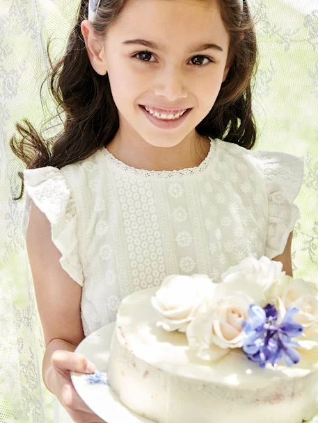 Robe De Cérémonie Brodée Fille 11 Robe De Cérémonie Brodée Fille – Image 9