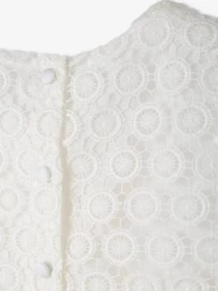 Robe De Cérémonie Effet 2 En 1 Superposition En Macramé Fille -Cyrillus || PETIT BATEAU || MINNIE Soldes Boutique robe de ceremonie effet 2 en 1 superposition en macrame fille 8