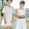 Robe De Cérémonie Motifs Fleurs Fille -Cyrillus || PETIT BATEAU || MINNIE Soldes Boutique robe de ceremonie motifs fleurs fille