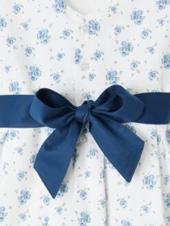 Robe De Cérémonie Motifs Fleurs Fille -Cyrillus || PETIT BATEAU || MINNIE Soldes Boutique robe de ceremonie motifs fleurs fille 6