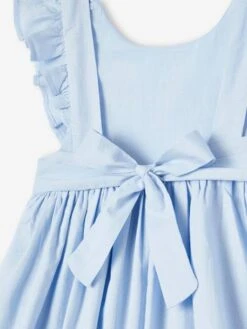 Robe De Cérémonie Volantée Dos Nu Fille