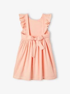 Robe De Cérémonie Volantée Dos Nu Fille -Cyrillus || PETIT BATEAU || MINNIE Soldes Boutique robe de ceremonie volantee dos nu fille 4